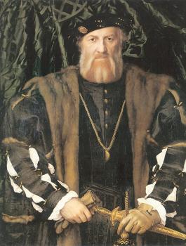 Hans The Younger Holbein : Portrait of Charles de Solier, Lord of Morette